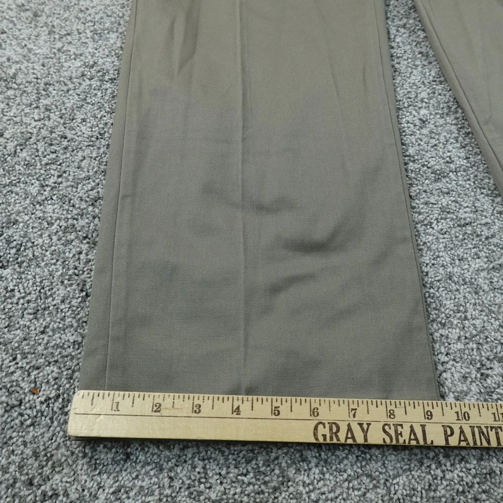 NEW Wrangler Pants Mens 38X32 Brown Comfort Flex Waistband Chino Trouser Stretch